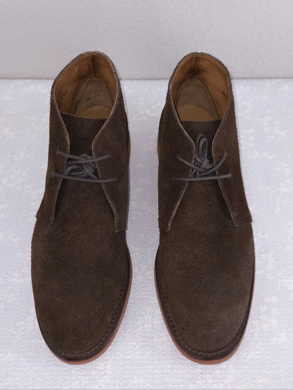 POLO Ralph Lauren Brown Suede Chukka Boots Men's US 10 D Vibram Sole